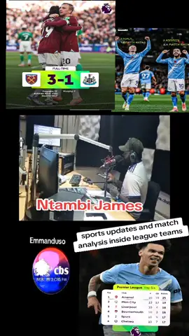 sports updates and match inside league teams by Ntambi James...#tiktokviral #foryoupage #viralvideos #following #pyf 