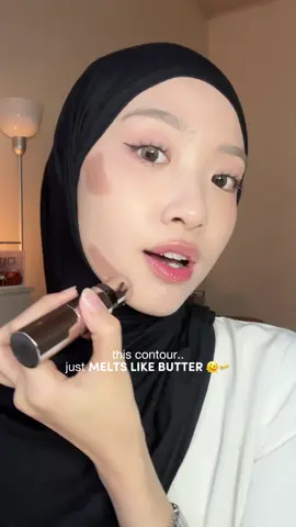 ini contour stick yg aku cari.. MELTS like butter, gampang diblend!!🥹🧈💛 #contour #contourstick #timephoria 