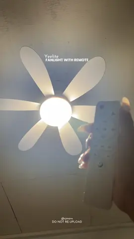 may ilaw na may fan kapa, nay remote at 3 different light pa!😍 #yeelite #fanlightceiling #fanlightwithremote #trending #fyp 