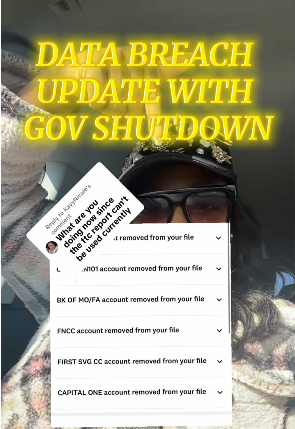 Replying to @KayyNicole You don’t actually need a FTC report when your information has been compromised. You just need to use the correct laws. Thats why i decided to help as many people as possible to delete their negative items on their credit report with the data breach. Let me know if you want access to my client “portal” below 👇🏾  #credit #creditrepair #creditscores #fixmycredit #databreach 