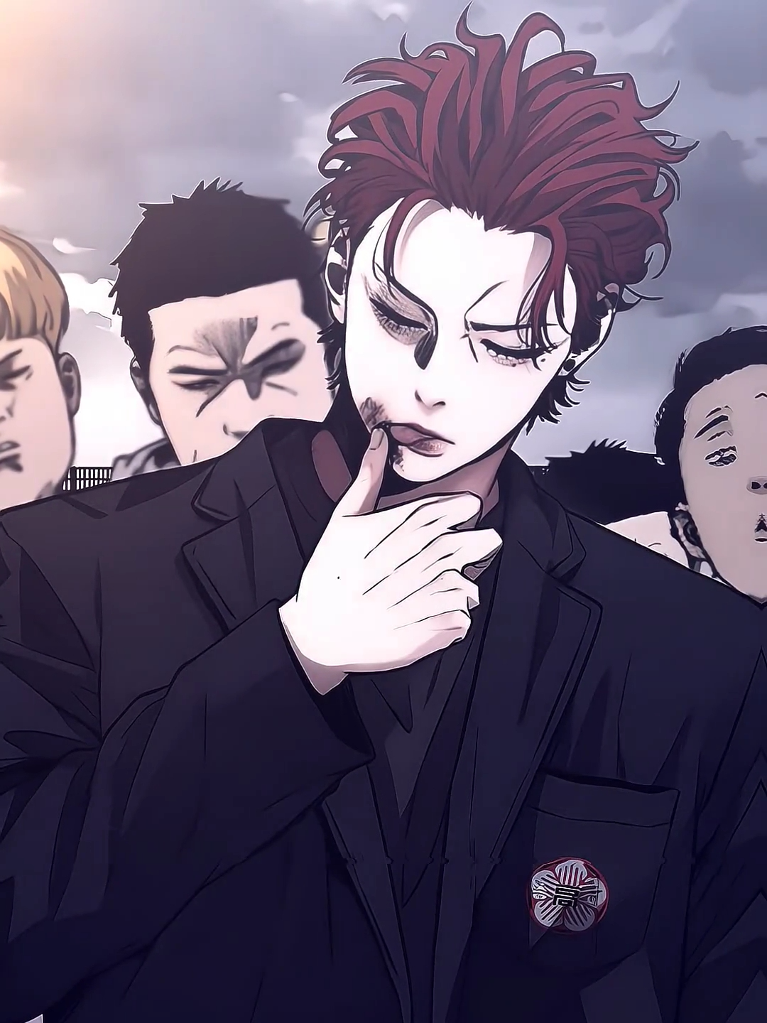 uchiha vinny🤭⚡ #vinnyhong #windbreaker #manhwa #windbreakermanhwa #fyp #foryoupage