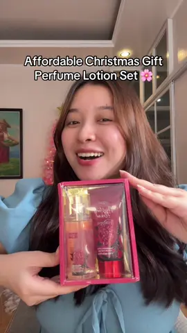 Sa mga nasa budget at gusto mag bigay ng christmas gift, 99 ko lang to nabili mima ko 😊 #giftset #christmasgift #sweetmoonperfume #perfumelotion 