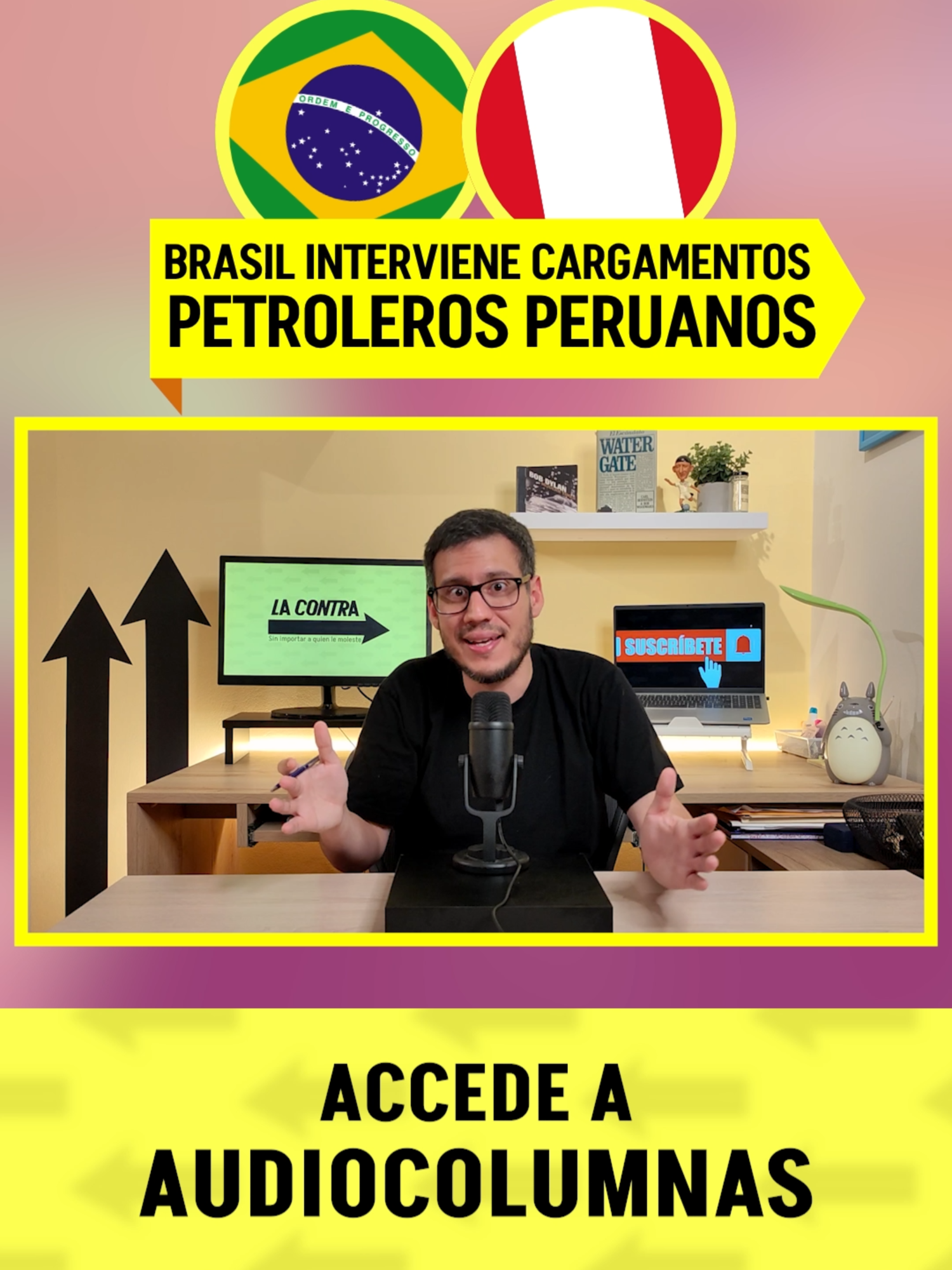 🚢 Autoridades brasileñas hallan cocaína en barcos con petróleo peruano. Tres cargamentos con crudo de Loreto terminaron intervenidos en el Amazonas. #LaContra #PaoloBenza #Periodismo #Journalism #Brasil #Perú #PetroTal #Intervención