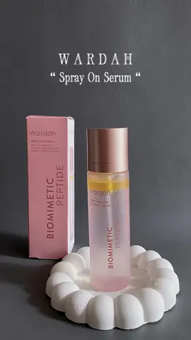 Mumpung baru launching & masih harga promo mending buruan co @Wardah Beauty 😍🤏🏻 #wardah #wardahskincare #serumsprayviral #wardahserumspray #racuntiktok #fyp #pageforyou 