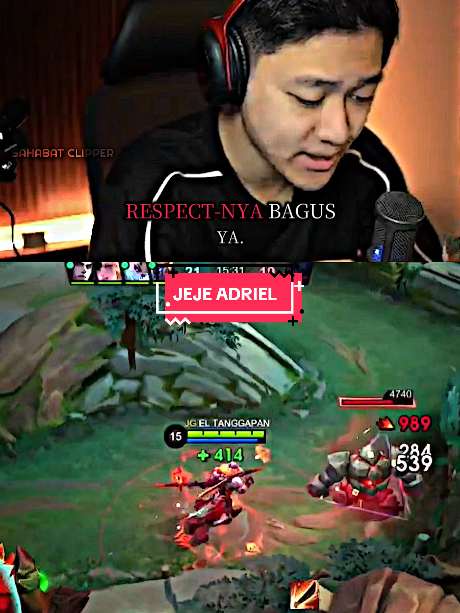 respect ban sepenting itu cuyy🤔😱 #MLBB9TH #MLBB #jejeadriel #mlbbcreatorbase #fyp 