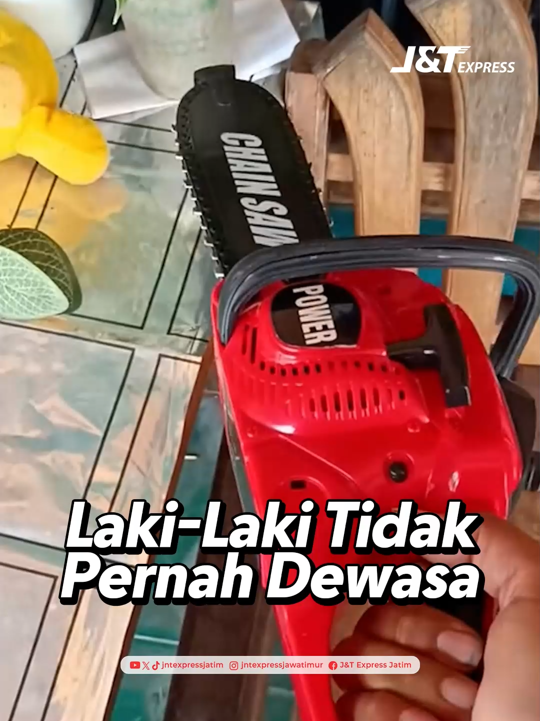 LAKI-LAKI TIDAK PERNAH DEWASA cr : adibcdot03 #jntexpress #jadibisa #adaterusbuatkamu