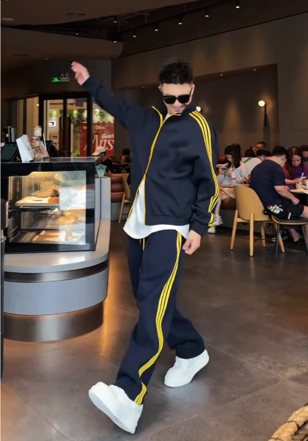 [DEL MỞ BÁN] bộ nỉ nam siêu phẩm khoá 2 đầu ,phong cách Hàn Quốc #quanao #quanaonam #boninam #boquanaonam 