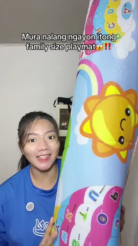 Hindi kayo magsisisi sa quality ang kapal ng playmat na to #playmat #familysizeplaymat #kidsplaymat 