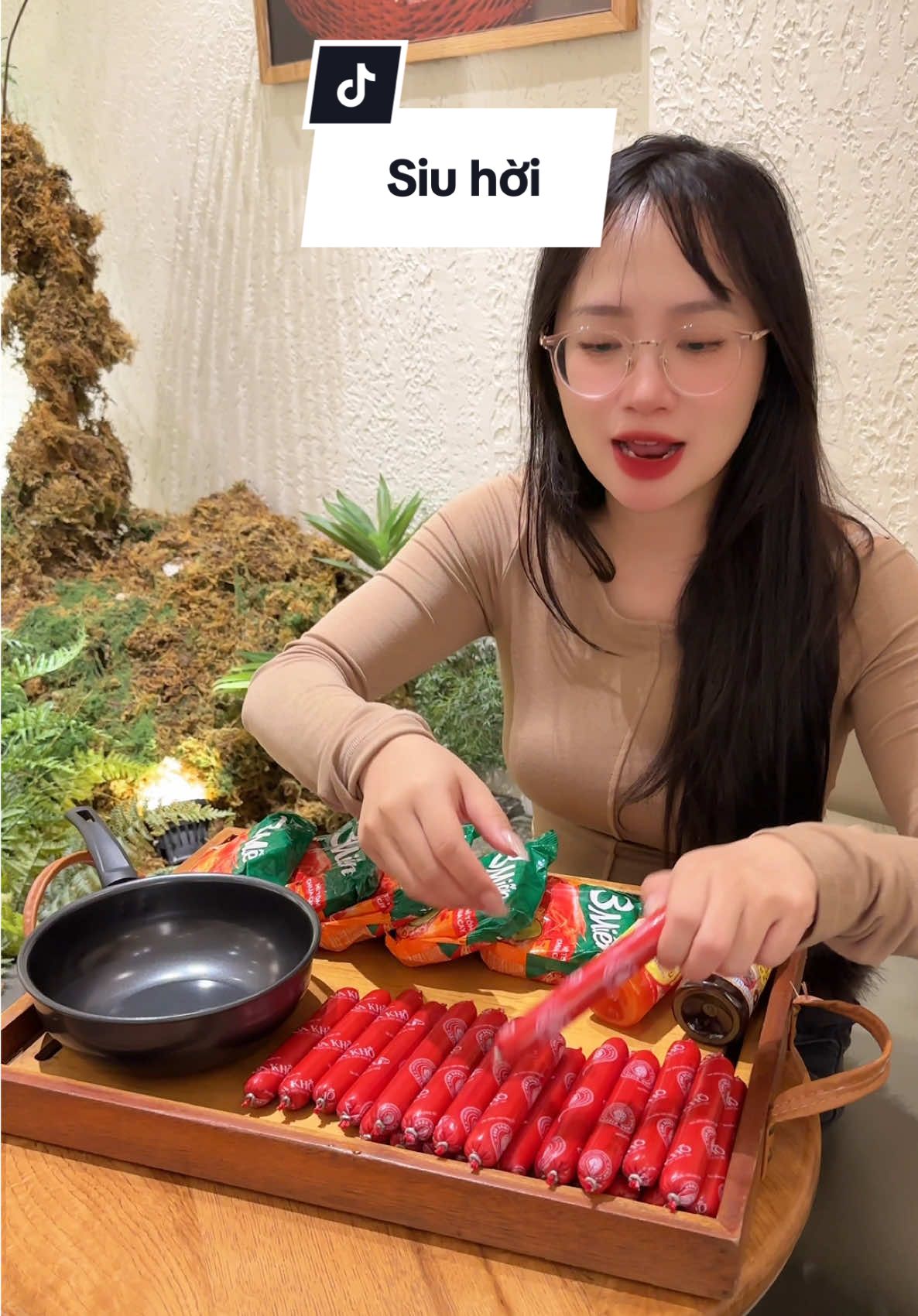 Combo xúc xích siêu hời#review #xuhuong #vuakho 