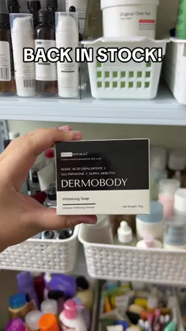 #dermorepubliqkojicacid #dermorepubliq #dermobody #kojicsoap #whiteningsoap 