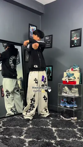 Trending Black and White combo outfits🖤🤍✨💫 😎🔥 Ig:nj.closet99 Size - m l xl  Location 📍Thulo bharyang swoyambhu kathmandu . . . . . . #foryou #baggy#black #white #combo#winter #outfit #fashion #trending #outfits #fashion #reels #goviral #fyp  We do shipping all over nepal & worldwide✈️✈️ Kindly do follow our page for more updates❤️☺️ Thank you all ❤️❤️❤️❤️