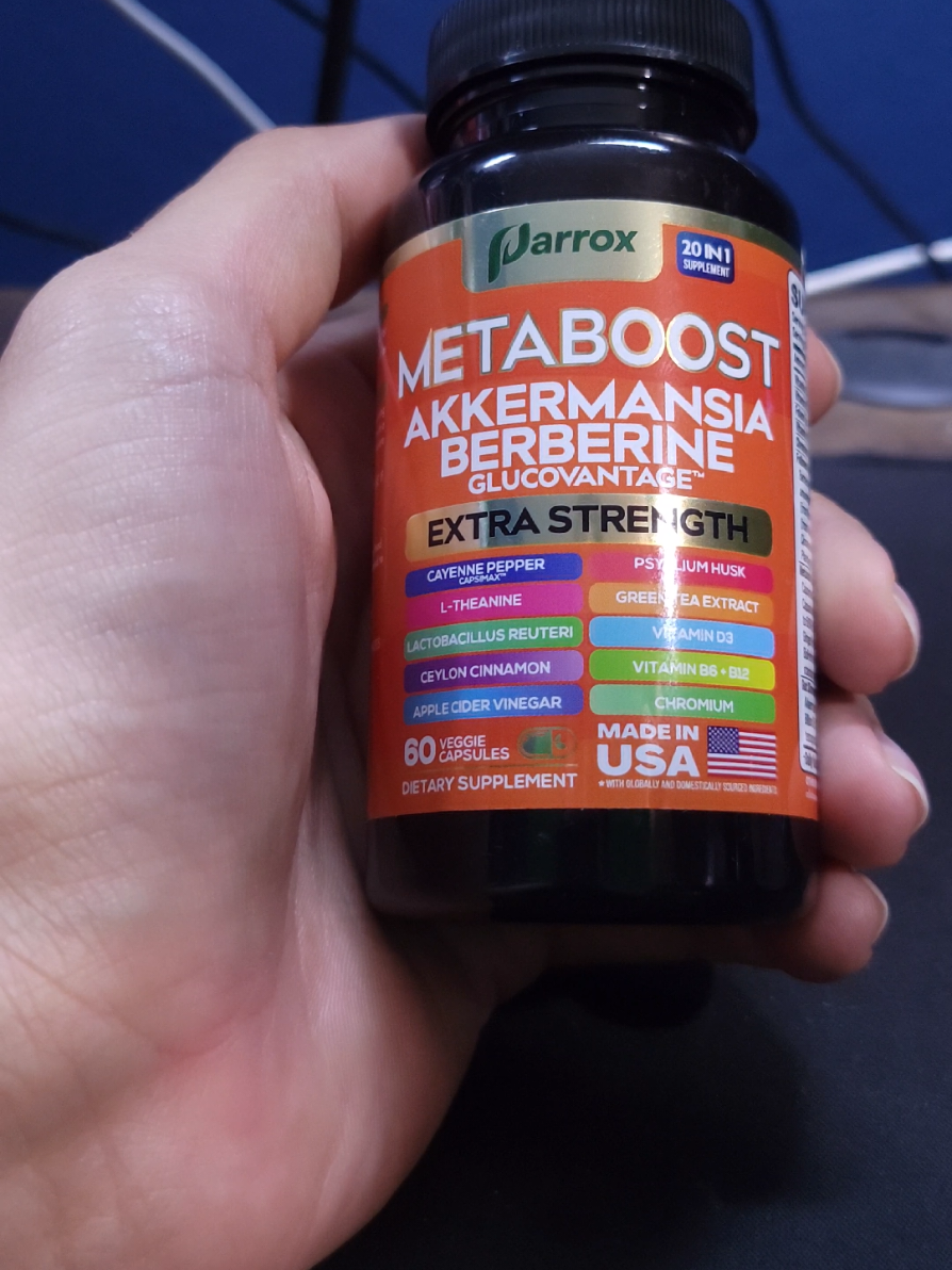 Parrox Metaboost 20 in 1 Supplement 😁 60 veggie Capsules. 