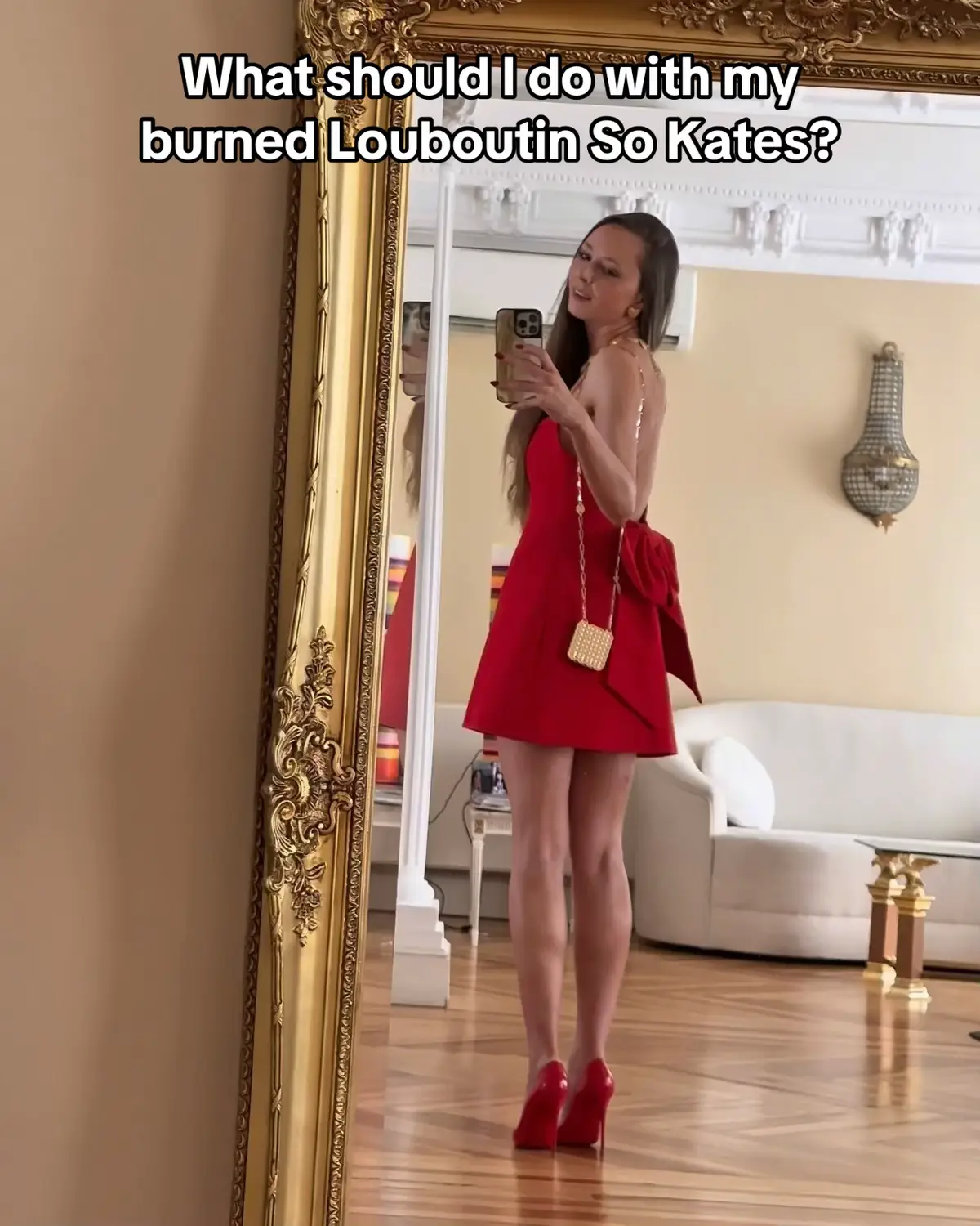 Opinions? @Christian Louboutin #louboutin #louboutinsokate #lacetights #nylons #stilettos 