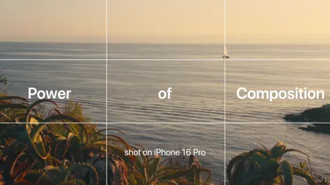 power of composition: beach edition #fyp #vibes #colorgrading #davinciresolve #filmmaking 