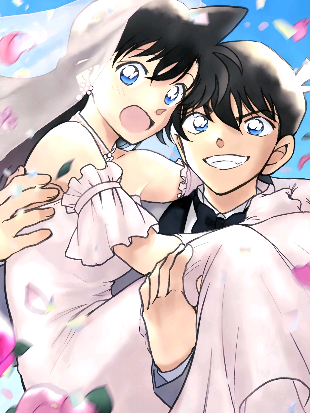 Bakalan nikah muda ini mah🤭 • • #kasbykun #kudoshinichi #mouriran #shinran #detectiveconan 