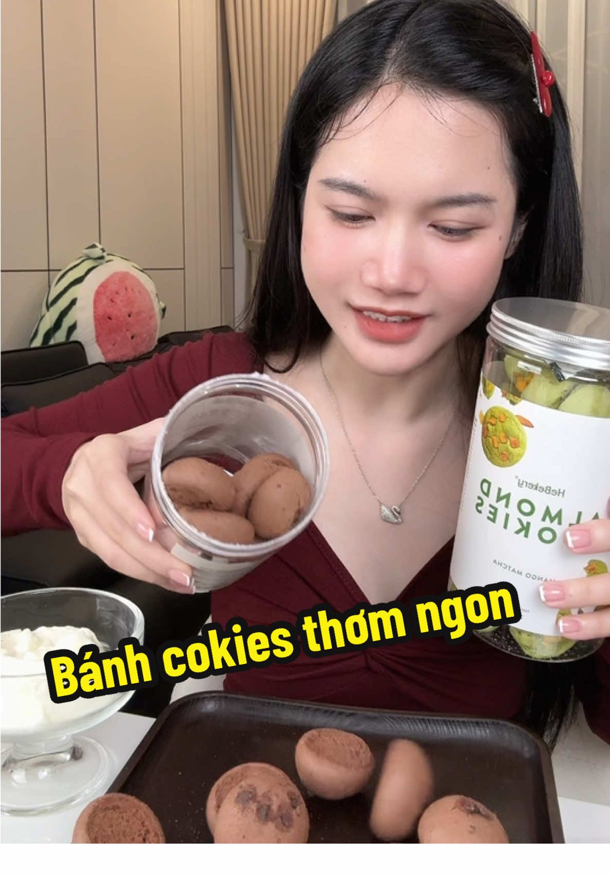 Bánh này nó thơm ngon này bảo sao mn khen nhiều vậy #reviewdoan #doanvat #cokies 