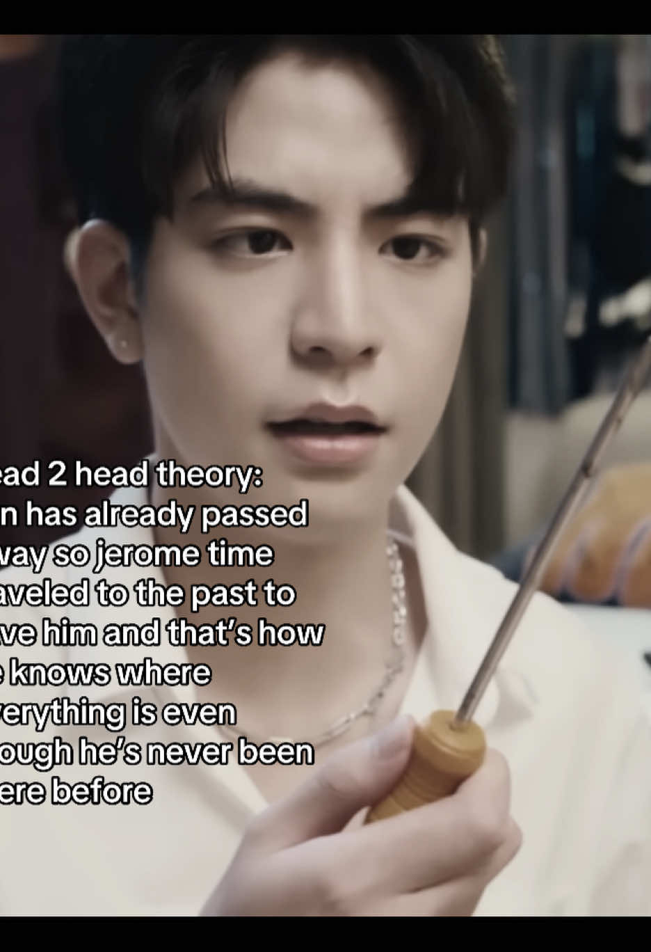 something is definitely gonna happen #head2head #jeromejinn #thaidrama #seakeen #thaibl fyp 