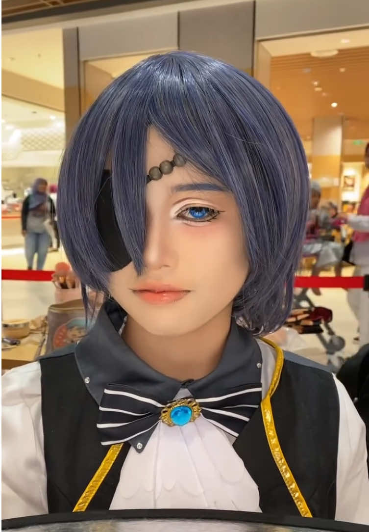 Commision makeup by @nekomiko.id NO FILTER Makeup Cosplay start 80k include fake eyelashes  - Makeup ⭕Commision makeup⭕ 1. Makeup Daily dan retouch up 2. Makeup Cosplay Character  3. Douyin look Makeup 4. Face and Body painting 5. Wisuda, party, dll #makeup #makeupcosplay #commisionmakeup #cielphantomhive #rentcosjabodetabek                 