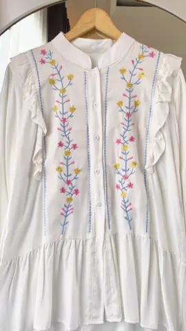 blouse renata🫶🏻#blousewanita #bordirbunga #fypp #ootdhijab 