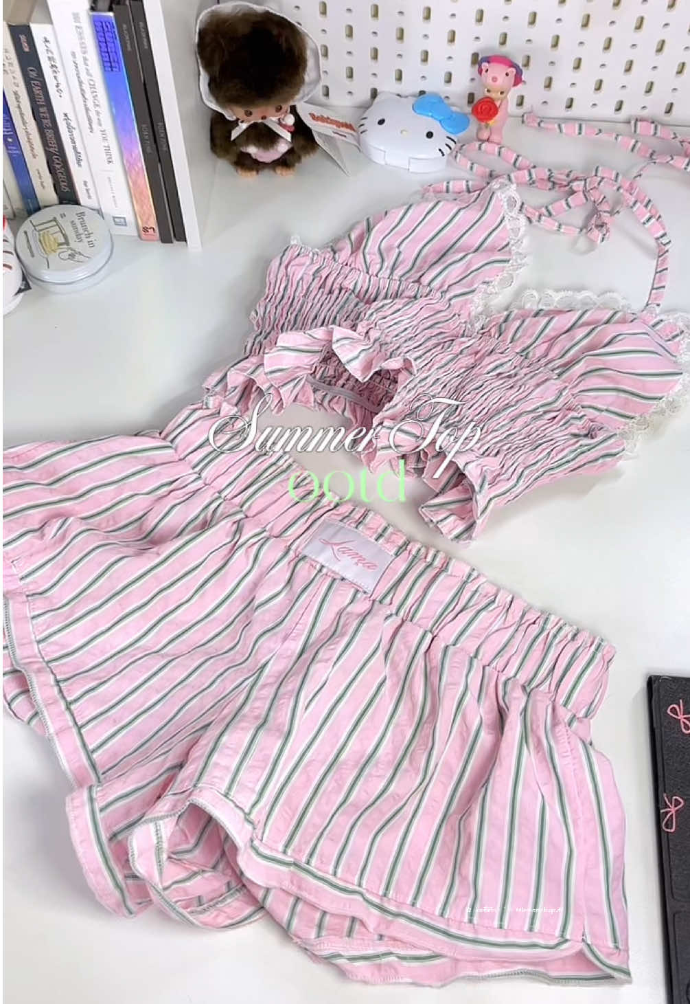 Summer top เสื้อสายเดียวกางเกง ซื้อแยกได้น้า🎾🪽