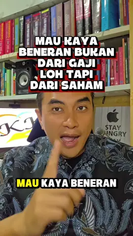 Mau Kaya Beneran? Bukan dari Gaji, Loh, tapi dari Saham #drerta #klinikkiera #investasiemas #saham 