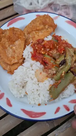 sambel terong tempe goreng #mukbangeatingshow #xybca #fyppppppppppppppppppppppp 