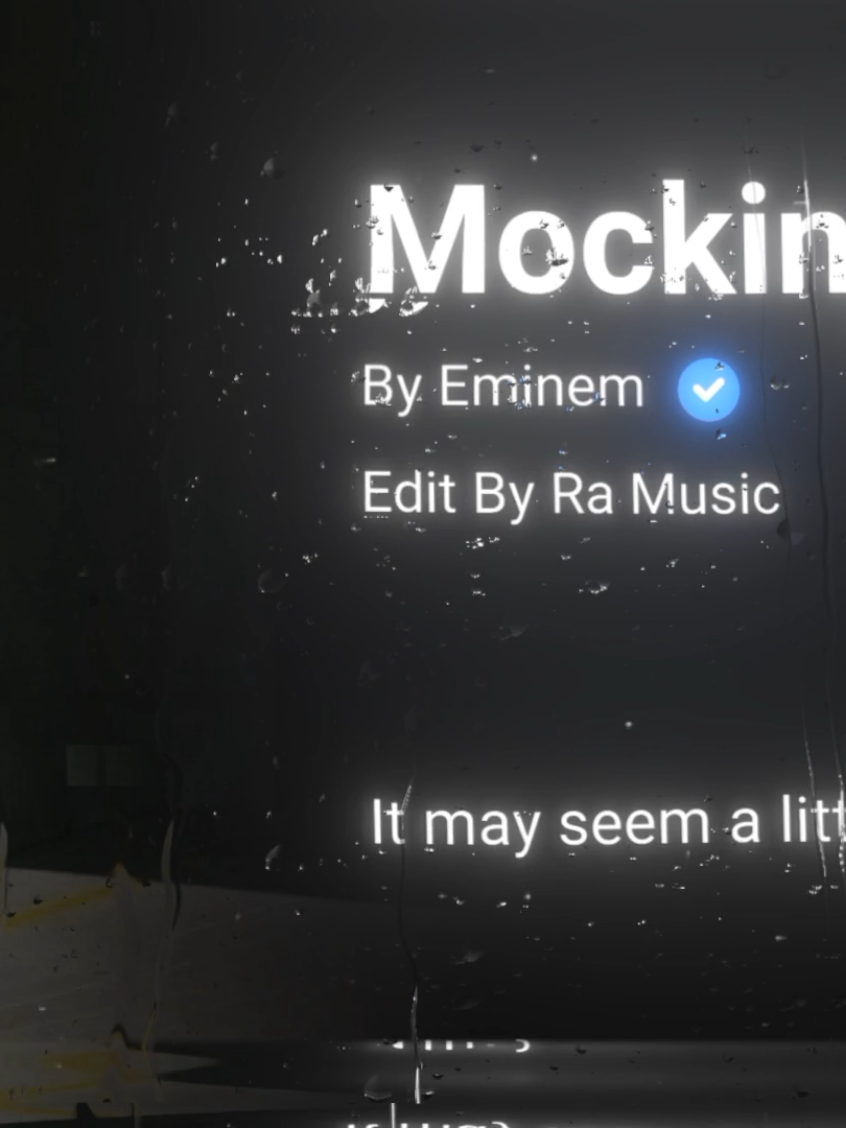 Mockingbird-Eminem #lyrics #lyrics_songs #song #tiktok #aligntmotion 