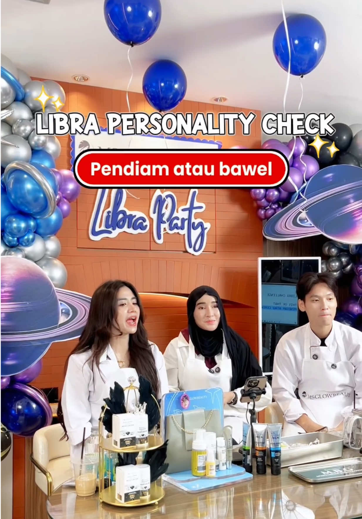 Yeyyy🙌🏻 makasi oppa @AA Daehoon 대훈 ke kantor aku untuk libra party sekaligus launching MBG ( Moisturizer Bikin Glowing ) by @@vennyalberti165 😍😍  Semoga kita selalu bsa bahagiakan yaa oppa 🙏🏻🙏🏻 #msglowbeauty 