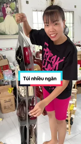 Trả lời @Ngọc Ánh ( Mẹ bé gấu ) túi xách nhiều ngăn trữ túi xách #xuhuong #tui 