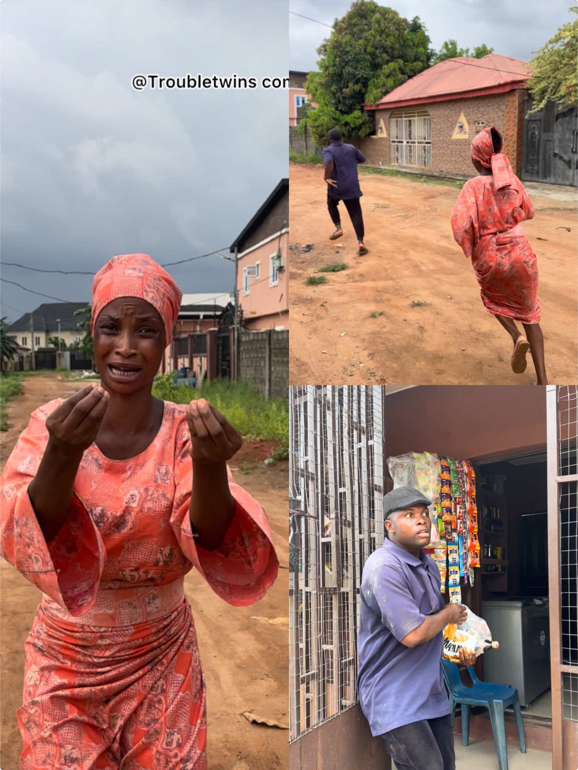 Identical twins want to ruin this woman because she can’t identify them @Troubletwins backup @Mummy Troubletwins 