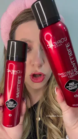 El tamaño si importa y @loréal paris usa lo entendió 💅🏻🙂‍↕️ #lorealparispartner #lorealpariscosmetics #xlsettingspray #settingspray #lorealparissettingmist 