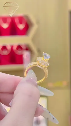 Nhẫn đai đôi (610) #hiepthanhjewelry #kimphathiepthanh1 #xuhuong #trangsuc #viral 