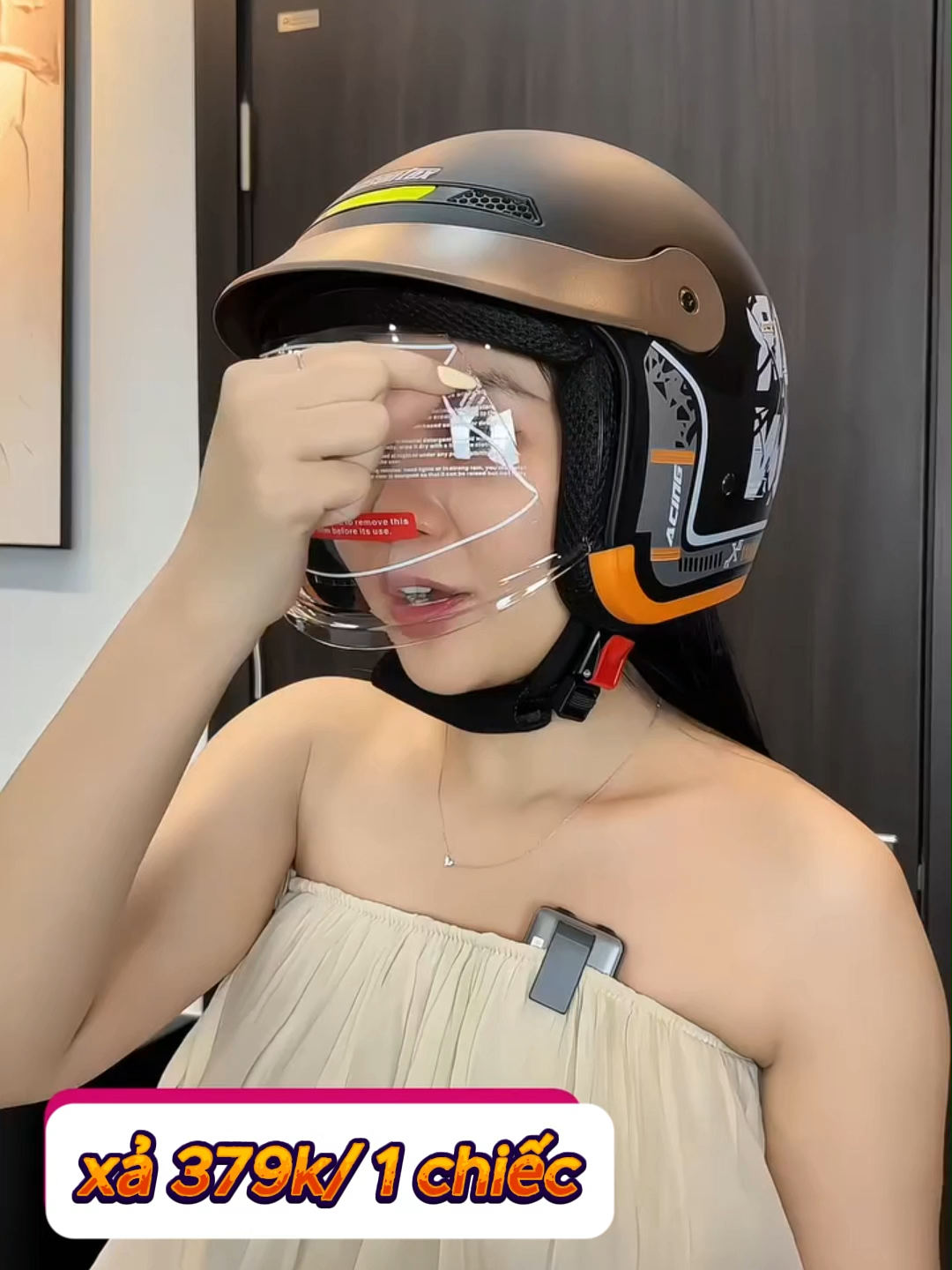 Mũ Bảo Hiểm Kính Ẩn Masontex Chính Hãng - Bảo Vệ Toàn Diện, Đi Xe An Tâm #mubaohiemMasontex