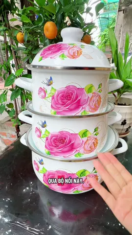 Bộ 3 nồi tráng men cao cấp Galen, không gian bếp nhìn sang, đẹp hơn 👍#bo3noimengalen #bonoicaocap #bonoimen #dodungnhabep #camnguyensbv  @Cam Nguyen SBV  @Cam Nguyen SBV 