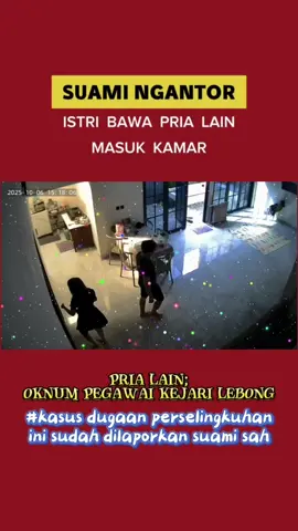 • Diduga Selingkuh dengan Istri Orang, Kejati Bengkulu Didesak Segera Tindak Oknum Pegawai Kejari Lebong • Kasus dugaan perselingkuhan yang melibatkan oknum pegawai Kejaksaan Negeri (Kejari) Lebong berinisial MAU dengan seorang wanita berinisial NA belum menemukan titik terang. Kasus ini sebelumnya dilaporkan DH yang tak lain suami dari NA sendiri, pada Kamis, 9 Oktober 2025. Kerabat DH, Yulios Kelana Saputra, mendesak Kejaksaan Tinggi (Kejati) Bengkulu untuk segera menindak tegas oknum tersebut sesuai ketentuan hukum dan kode etik Aparatur Sipil Negara (ASN). “Kami meminta Kejati Bengkulu tidak menutup mata. Oknum seperti ini harus segera ditindak karena telah mencoreng nama baik institusi kejaksaan dan merusak rumah tangga orang lain,” tegas Yulios, Minggu, (01/11/2025). Ia mengungkap, dugaan perselingkuhan itu disebut telah berlangsung sejak Agustus 2025. DH sempat beberapa kali menegur MAU secara baik-baik agar tidak lagi berhubungan dengan istrinya. Bahkan, pertemuan antara DH, NA, dan MAU sempat difasilitasi demi penyelesaian secara kekeluargaan. Namun, upaya tersebut tidak membuahkan hasil. “Awalnya adek saya sudah menegur langsung, bahkan dua kali bertemu. Tapi ternyata mereka tetap berhubungan,” ujar Yulios. Lebih lanjut, Yulios menyebut puncak kejadian terjadi pada 6 Oktober 2025, ketika MAU terekam kamera CCTV memasuki rumah DH saat DH sedang berada di kantor. Dalam rekaman itu, MAU dan NA terlihat masuk ke kamar tidur pasangan suami istri tersebut. “Awalnya mereka di kamar anak, lalu berpindah ke kamar utama setelah terlihat ayahnya datang ke rumah,” jelasnya. Sementara DH mengatakan, baru sekali dimintai keterangan oleh Kejati Bengkulu, namun prosesnya masih sebatas klarifikasi awal. “Ditanya kronologi, jadi aku jelaskan sesuai dengan yang aku laporkan kemaren, tanpa ada yang aku tutup-tutupi” kata DH, Senin, (20/10/25) *** Source; @bengkuluinteraktif.com 