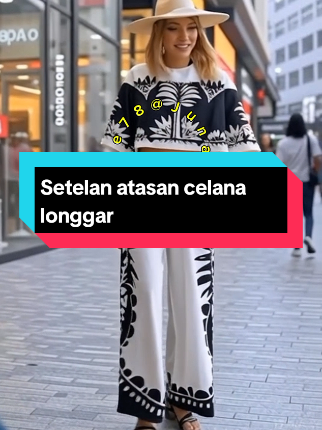Setelan atasan celana longgar #SetelanLucuTapiStylish #SetelanKekinian #SetelanCelanaLonggarSantai #Setelanwanita #CapCut 