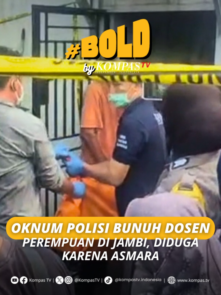 Seorang dosen perempuan di Kabupaten Bungo, Jambi, ditemukan meninggal dunia (1/11).  Sebelumnya, korban sempat dilaporkan hilang dua hari. Rekan korban yang datang ke rumah menemukan pintu belakang terbuka dan korban sudah meninggal di kamar. Korban diketahui sebagai Ketua Prodi S1 Keperawatan di salah satu institut di Muaro Bungo.  Polisi kemudian menangkap pelaku yang merupakan anggota Polri di Polres Tebo. Motif sementara diduga terkait masalah pribadi dan hubungan asmara.  Tuliskan komentarmu dan dapatkan berita terkini lainnya di www.kompas.tv serta youtube.com/kompastv #BOLDKompasTV