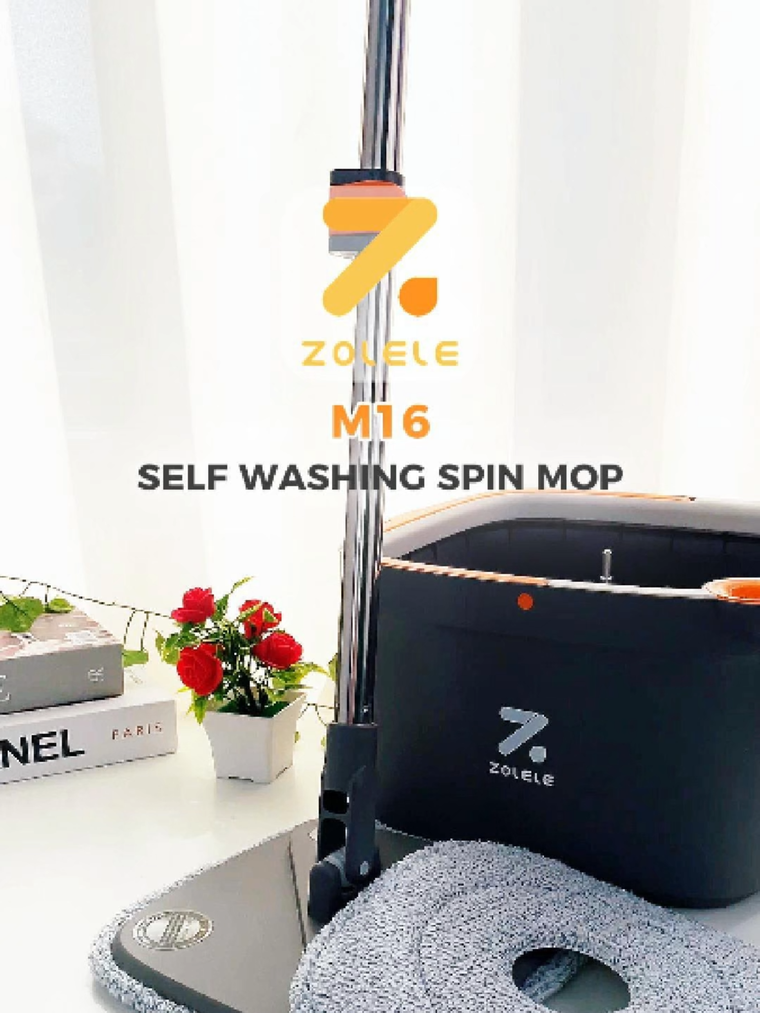 Hindi mo kailangan ng mahal na vacuum 😎 Self-Wash Mop lang, solve na lahat! 💦 #fyppppppppppppppppppppppp #CleanTok #HomeHack #zolelemop #DeepClean #TikTokMadeMeBuyIt #MopUpgrade #rotary #recommendations #trendingtiktok #zolelebotique #fyp #ZoleleM16