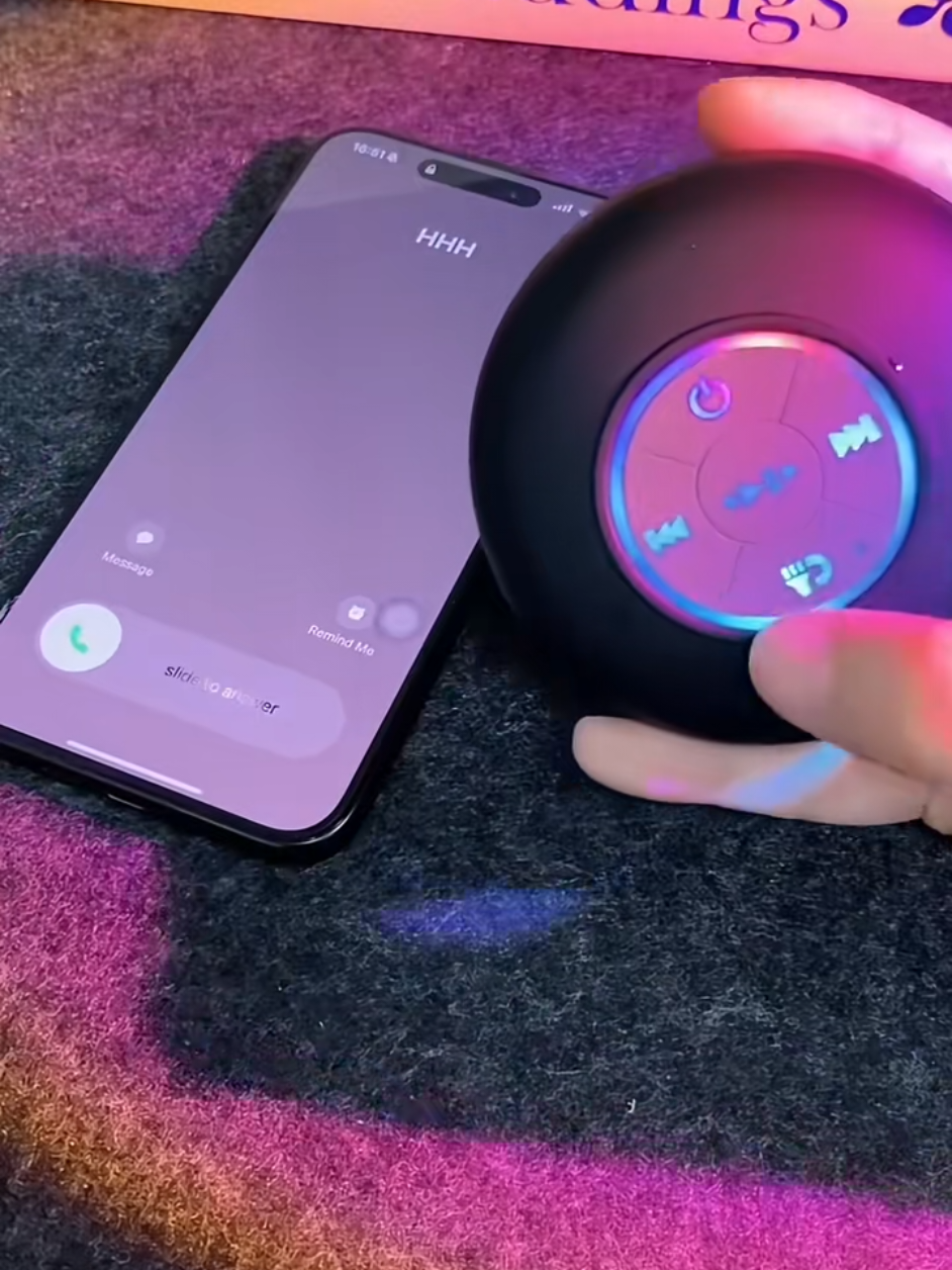 link in bio ‼️🚿 Waterproof Bluetooth Shower Speaker with LED Lights Wireless | Waterproof | Stereo Sound | Colorful LED Glow Bring the concert to your shower or poolside. This compact yet powerful speaker delivers rich, crystal-clear stereo sound while vibrant LED lighting sets the perfect vibe. Built with a fully waterproof design, it’s perfect for the bathroom, outdoor trips, or pool parties — so your music never has to stop, wherever you go. 🎶 #waterproofspeaker #showerspeaker #showerlife #bathroomhacks #bathroommusthaves 