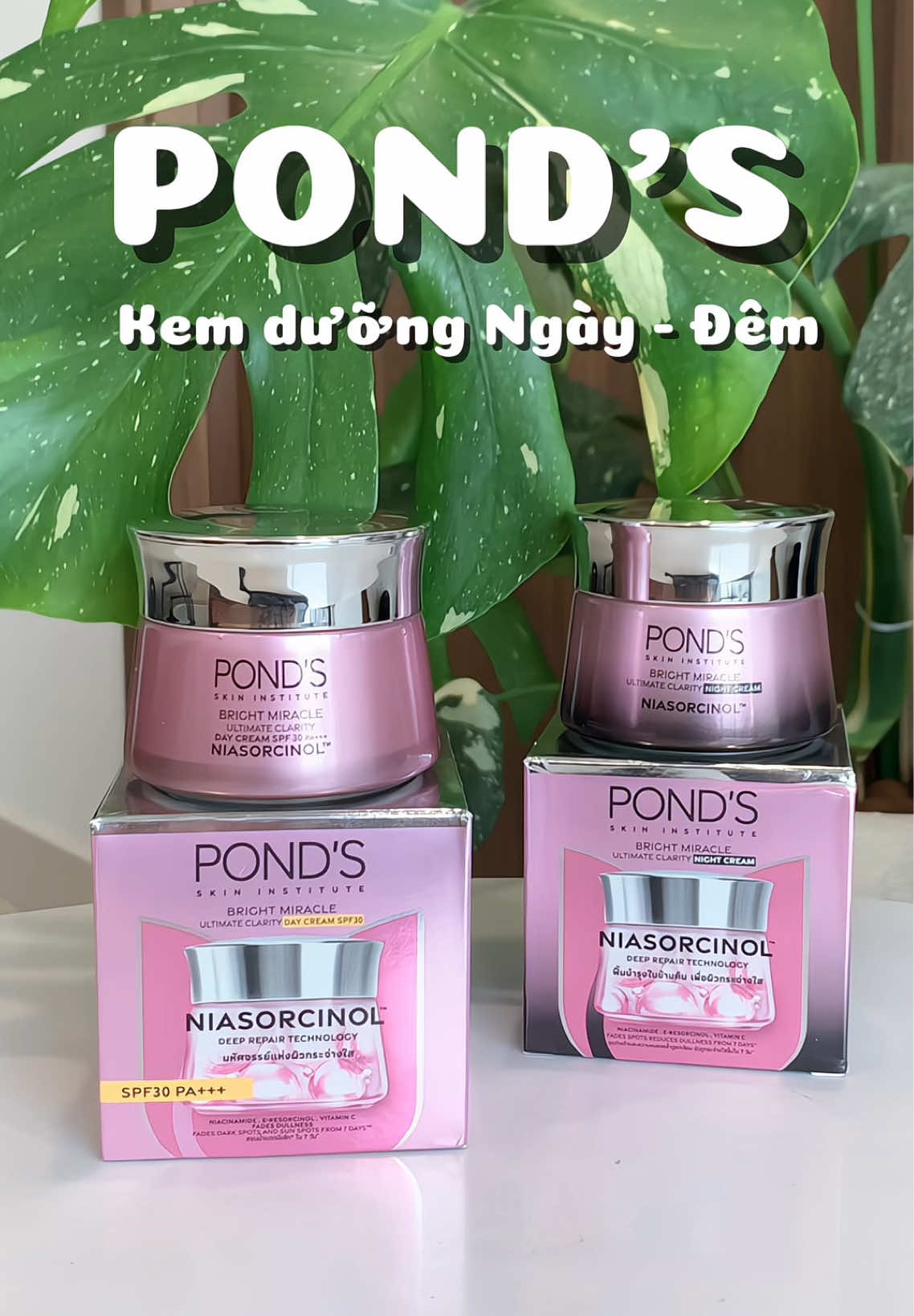 Bộ Kem dưỡng POND’S chăm sóc da không điều màu - Thâm Sạm nha mấy chị ơi rinh về sài nha #kemduongtrangda #kemponds #pond’s #hoptaccungunilever #kemduong 