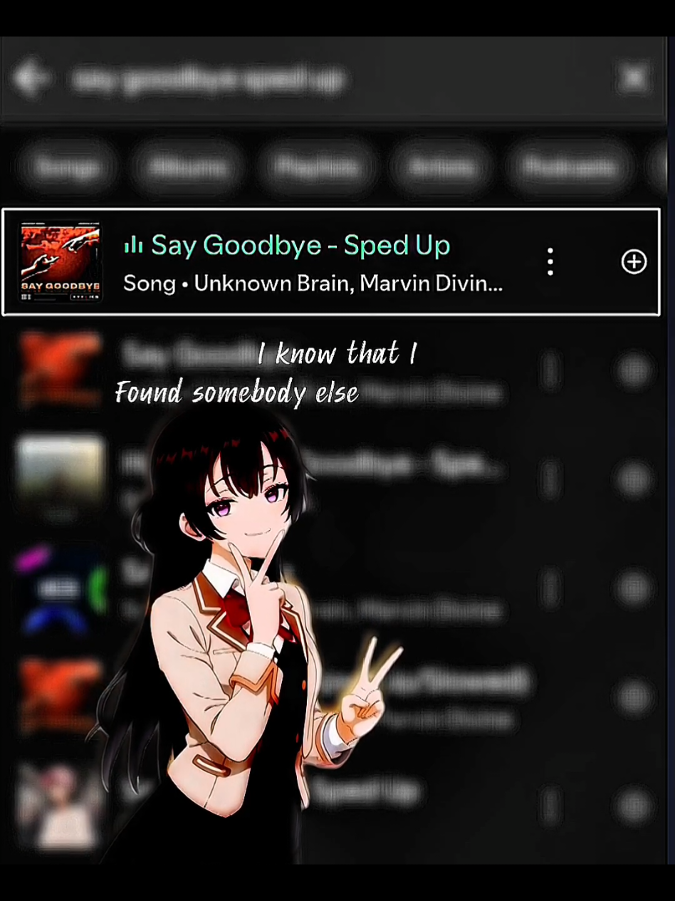 Say Goodbye #lyrics #music #song #fyp 