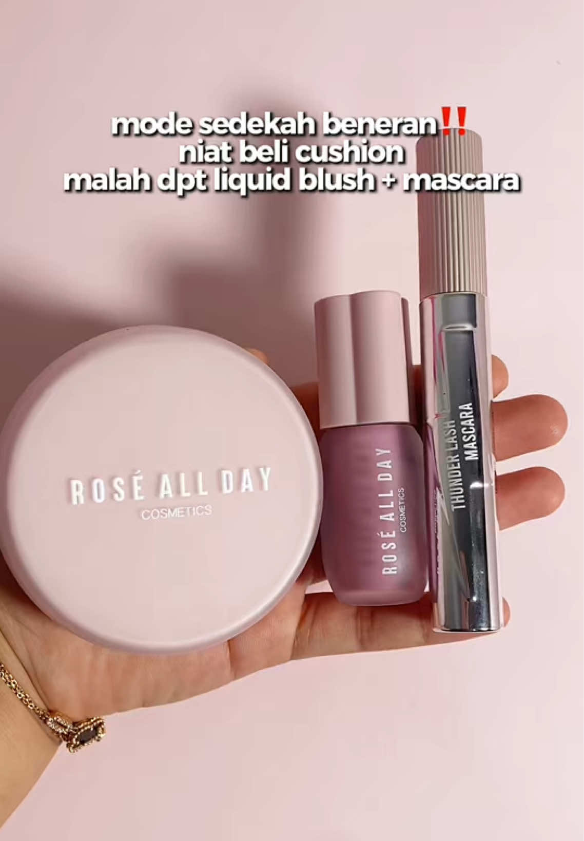 Guyss!!! Beli Cushion #roseallday dpt Blush on dan maskara!!! 