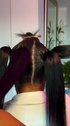 Knots buns x bangs #knotbun #bangstutorial #hairtrend #viral #sleekyponytail 