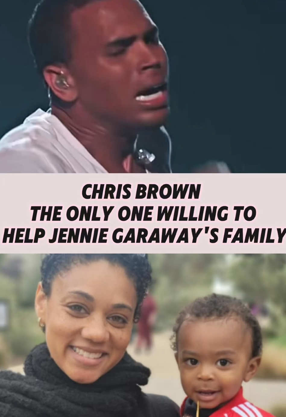 Why was Chris Brown the only one willing to reach out and help Janina Garraway’s family after her death The reason behind it is truly heartbreaking.#us #ChrisBrown #JaninaGarraway #fyp 