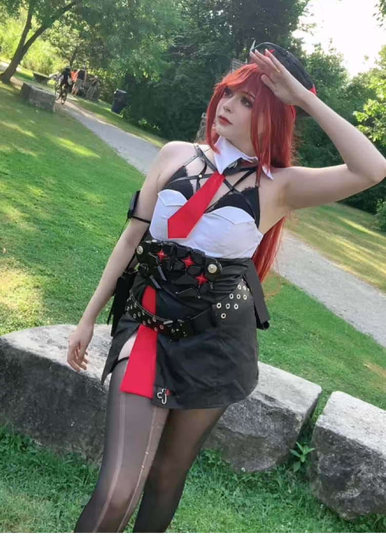 How is everyone’s NIKKE anni experience going!? I’m hoping it’s going well <33 #rapi #rapiredhood #nikke #nikkecosplay #rapicosplay 