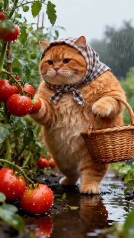 今天做个番茄土豆炖牛腩，耶比囧囧囧#橘猫 #治愈系#萌宠出道计划 #美食 #会做饭的猫 