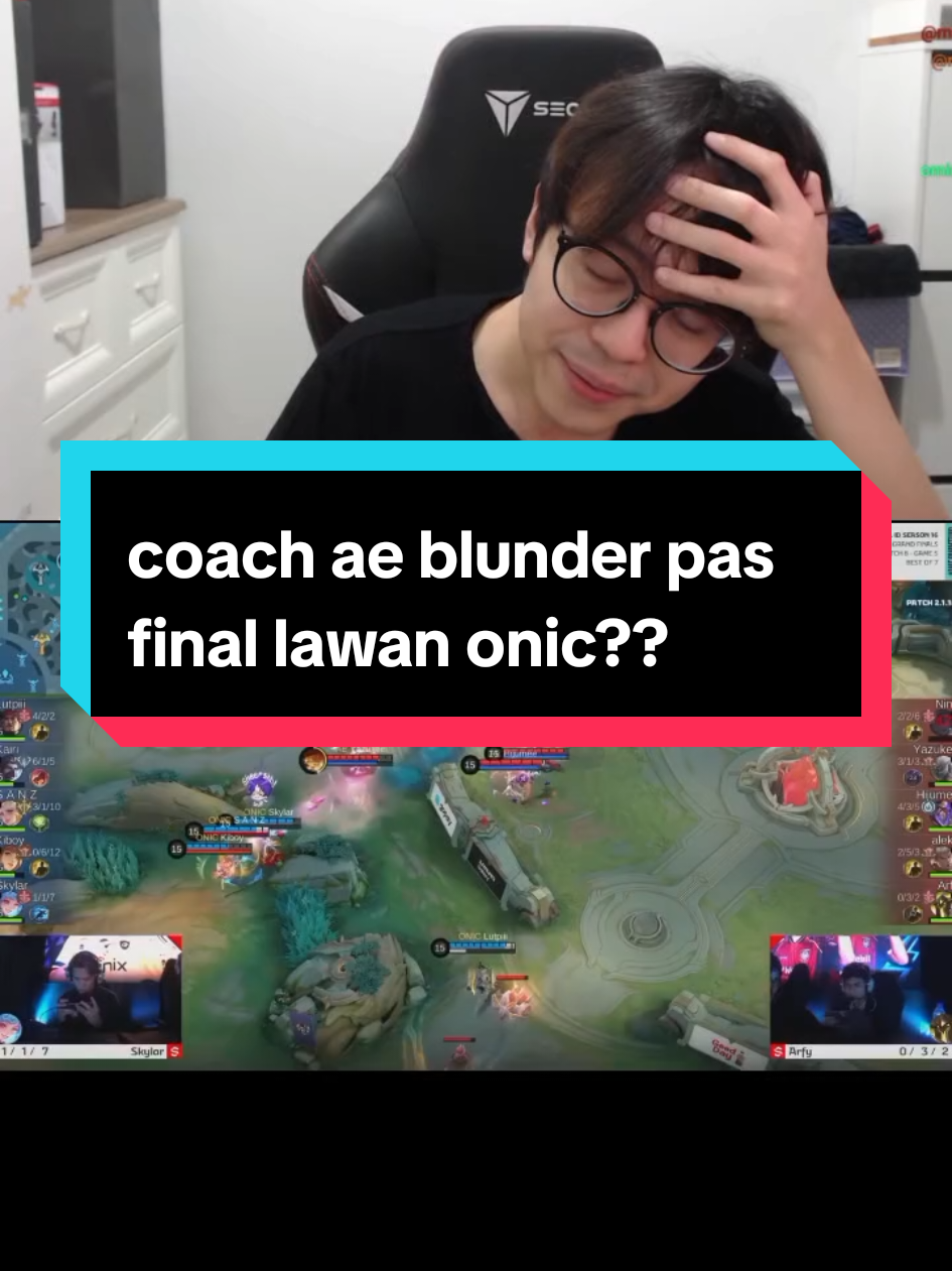 coach kenny xepher blunder???#MLBB9TH #MLBB #bismillahfyp #alterchamps #mplindonesia 