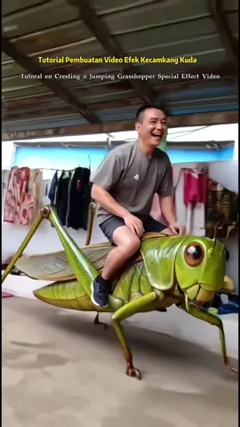 #capcut #capcutpioneer Tutorial tentang membuat efek “menunggang belalang”. Ini sangat menarik #capcut #capcutpioneer #capcutforus 