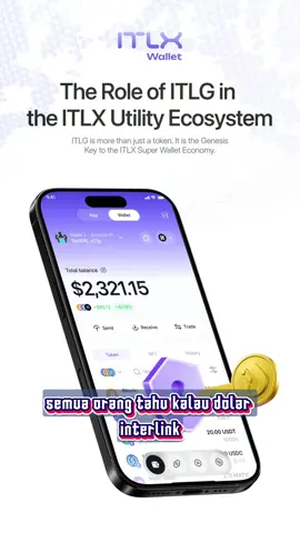 Verified ITLG buka jalan ke fitur eksklusif di ITLX. 🔑 #fyp #tiktok #viral #ITLG #interlink