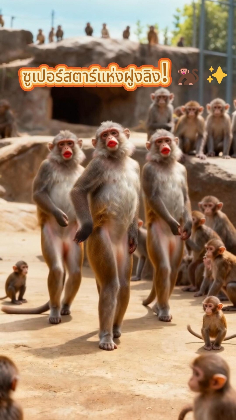 ลิงน้อยๆ ดูจนทึ่งหมดฝูง! 😲🐒#wolink #แดนซ์เท่ #ตลกเท่ๆ  #ตลกแต่มันส์ #ลิงสนุก #ลิงแดนซ์ #ตลกแต่เท่ 